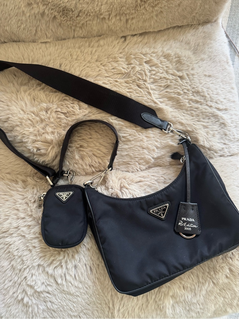 Prada 2005 Black Nylon re-edition